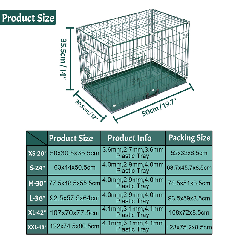 Lồng chó kim loại có thể gập lại Lồng chó kim loại có thể gập lại