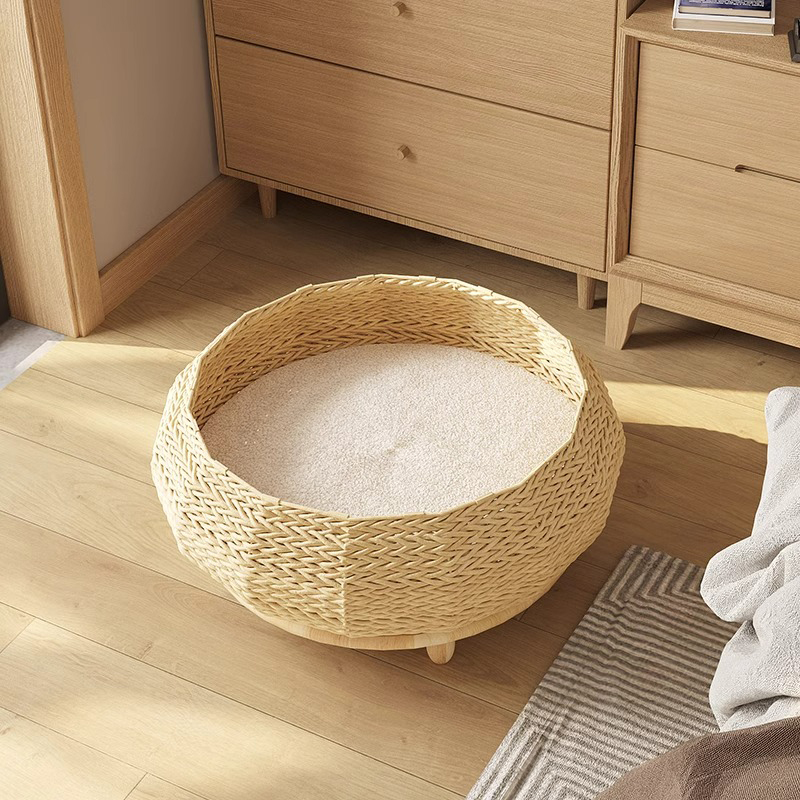 Nest Nest Nest Nest Woven Cat Bed Nest Nest Nest Nest Woven Cat Bed