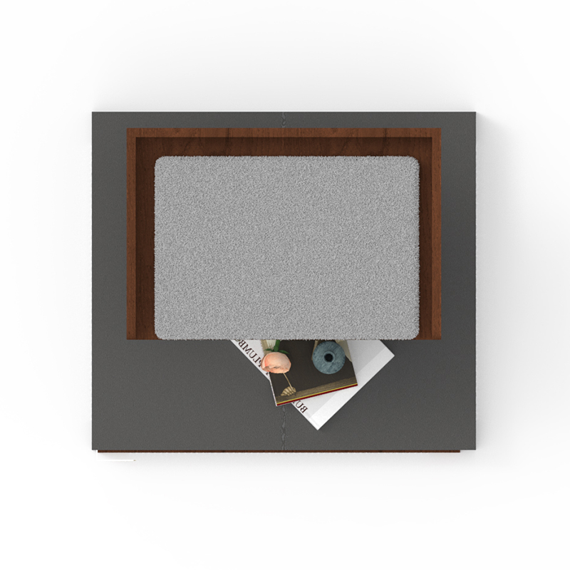 Gỗ ẩn đồ nội thất nhà vệ sinh Lồng Lồng với tủ xả rác Gỗ ẩn đồ nội thất nhà vệ sinh Lồng Lồng với tủ xả rác