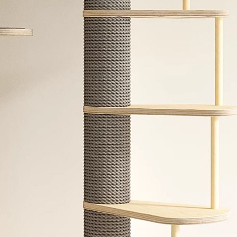 Khung leo núi đa cấp của biệt thự gỗ rắn Khung leo núi đa cấp của biệt thự gỗ rắn