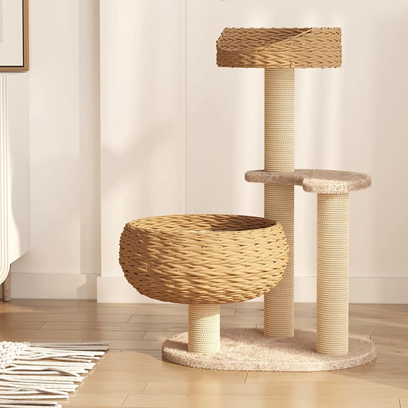 Tháp giấy Kraft hiện đại dệt cây trầy xước Cây Cây Cây Tháp giấy Kraft hiện đại dệt cây trầy xước Cây Cây Cây