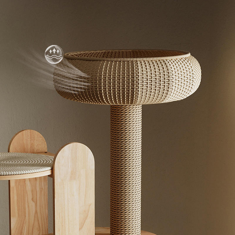 Cây leo tháp chung xe bằng gỗ đa cấp Cây leo tháp chung xe bằng gỗ đa cấp