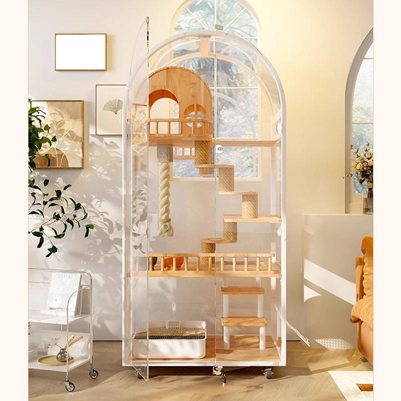 Nhà mèo trong nhà Hotel Hotel Panoramic Villa Solid Cage Lồng Tủ Nội các Nhà mèo trong nhà Hotel Hotel Panoramic Villa Solid Cage Lồng Tủ Nội các