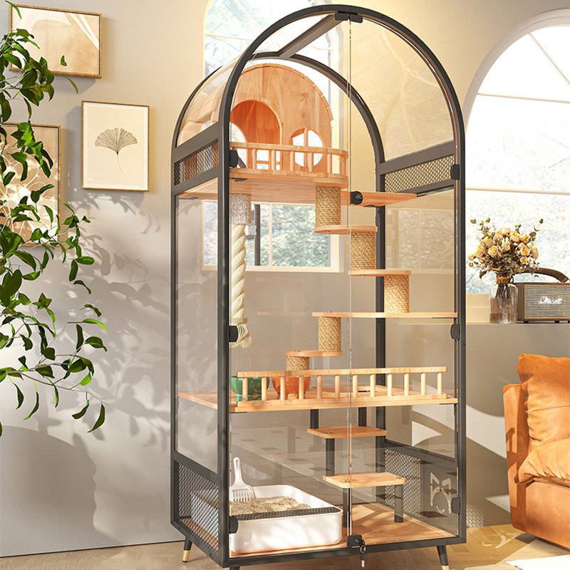 Nhà mèo trong nhà Hotel Hotel Panoramic Villa Solid Cage Lồng Tủ Nội các Nhà mèo trong nhà Hotel Hotel Panoramic Villa Solid Cage Lồng Tủ Nội các