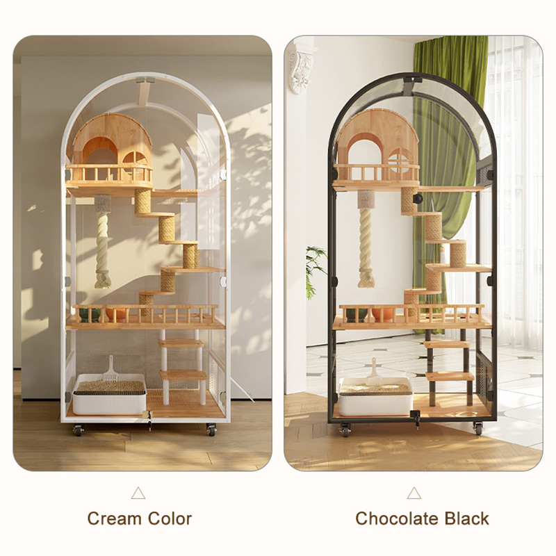 Nhà mèo trong nhà Hotel Hotel Panoramic Villa Solid Cage Lồng Tủ Nội các Nhà mèo trong nhà Hotel Hotel Panoramic Villa Solid Cage Lồng Tủ Nội các