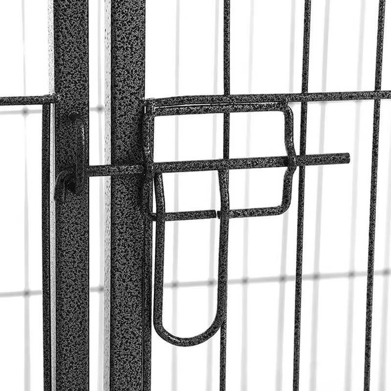 Nhiệt độ nặng có thể gập lại bằng kim loại playpen Nhiệt độ nặng có thể gập lại bằng kim loại playpen