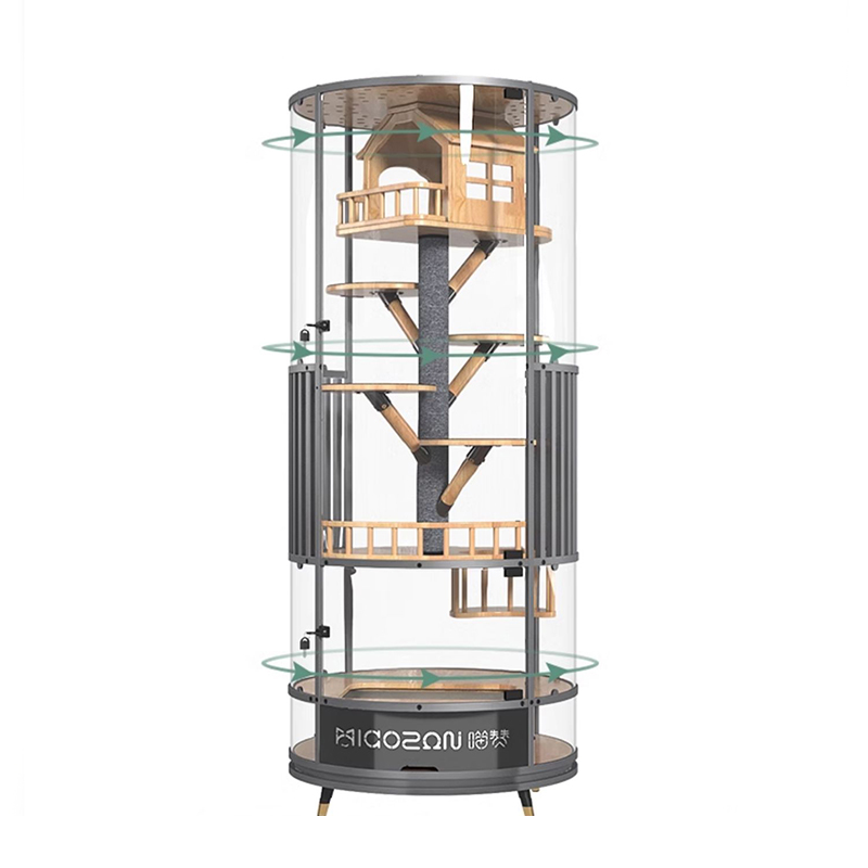 Toàn cảnh biệt thự lớn trong nhà biệt thự trong nhà Cage Cage Tower Cabinet