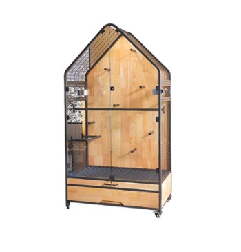 Những điểm chính trong thiết kế an toàn và thông gió của lồng chim là gì?